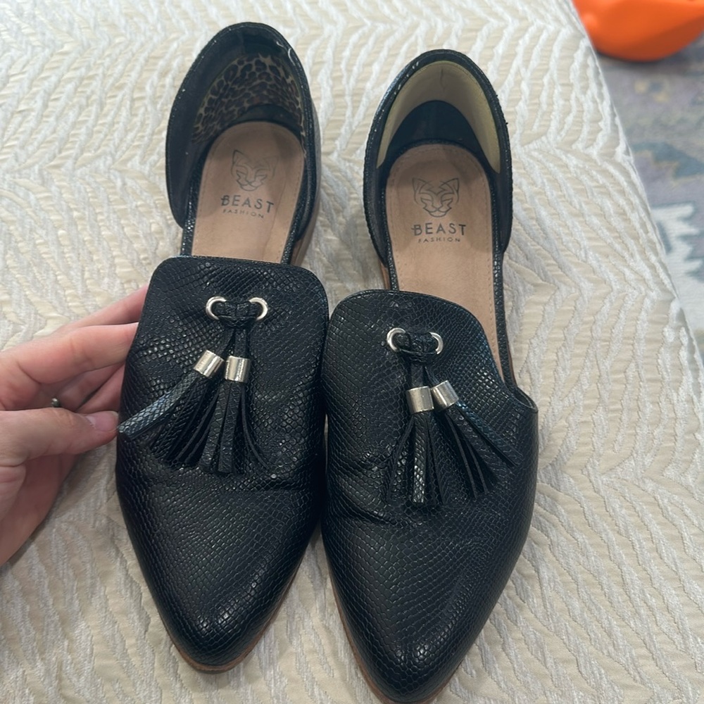 Beast fashion, mules, size 8 1/2